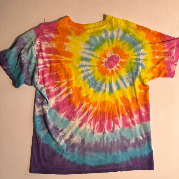 Hanes Multicolor Tie-Dye Short Sleeve Tee - Picture 2 of 4